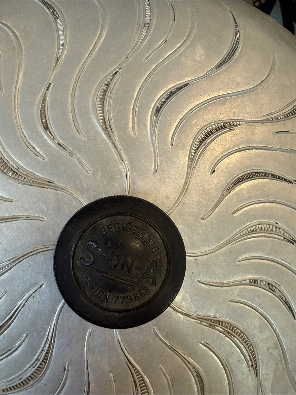 1933 UK British Aluminum Cake Topper